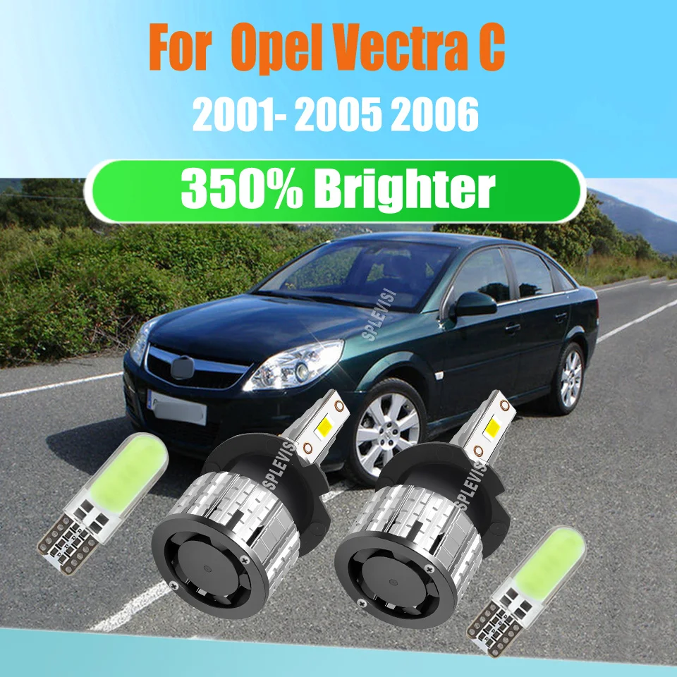 

Plug & Play Car LED Xenon White Headlight Kit Mini Size But Efficiency Cooling For Opel Vectra C 2001 2002 2003 2004 2005 2006