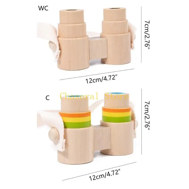 E7ce ống nhòm phóng đại cho trẻ đồ chơi đồ chơi kính viễn vọng trẻ đồ chơi giáo dục
