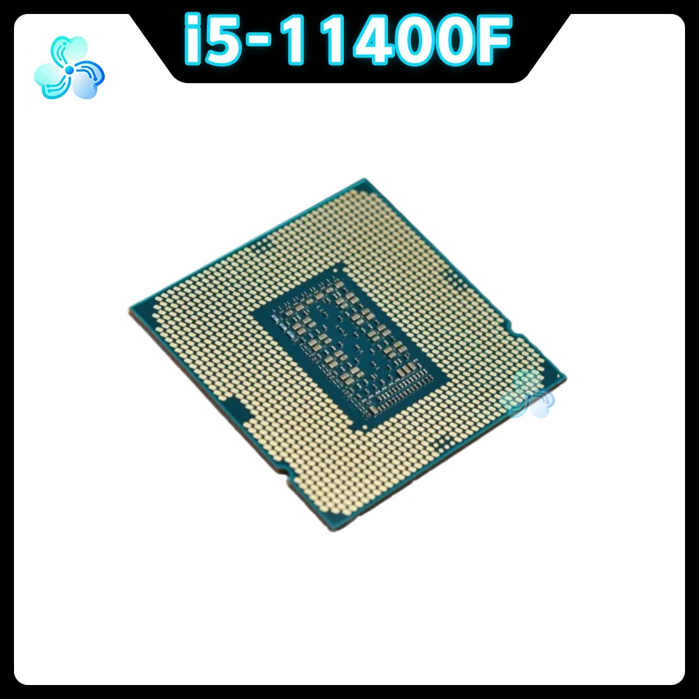 Core i5-11400F SRKP1 CPU 2.60GHz 6-Core 12-Thread 65W L3 12MB LGA1200 Processor for Desktop 14nm i5 11400F Rocket Lake