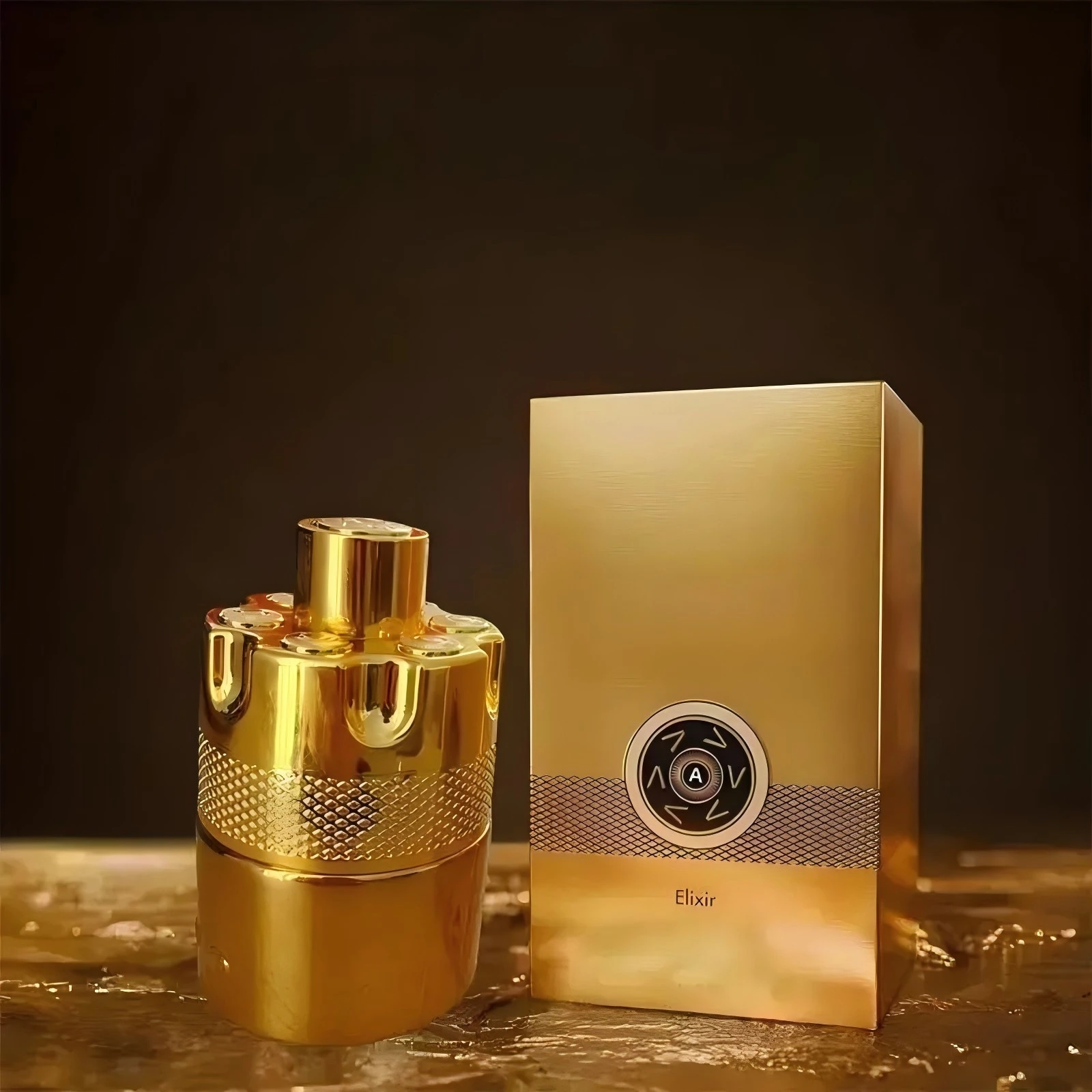 

Парфюм A Elixir, роскошный золотой флакон, изысканный аромат, мужские ароматы