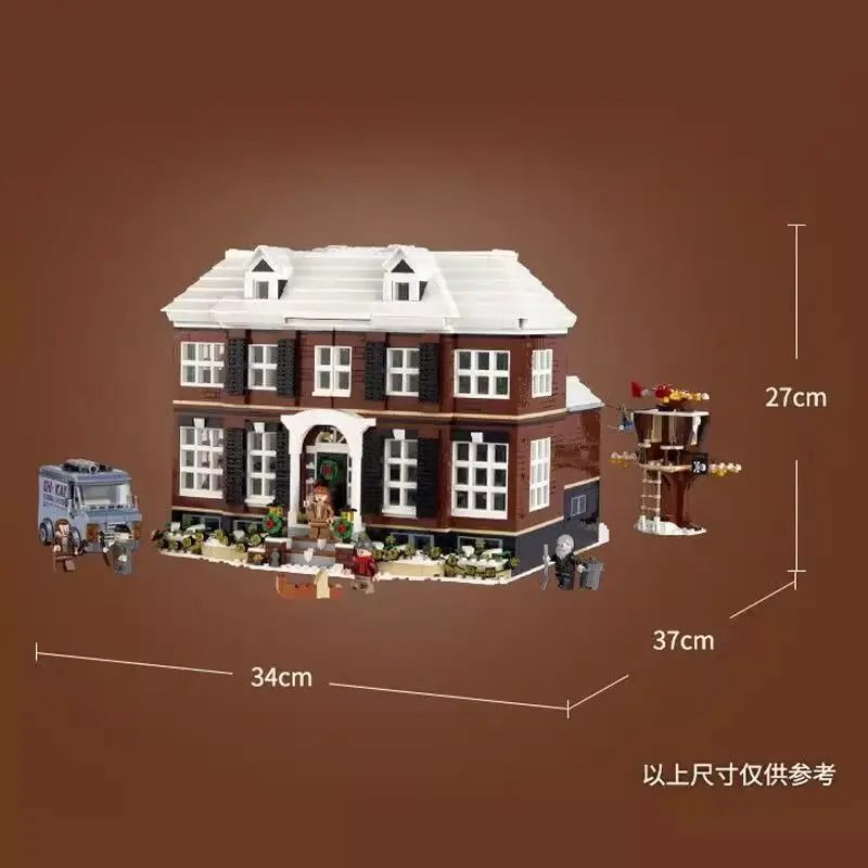 

Hot Home Decoration Models 3955PCS Home AloneModel Building Blocks Bricks Educational Toy For Boy Kids Birthday Gifts