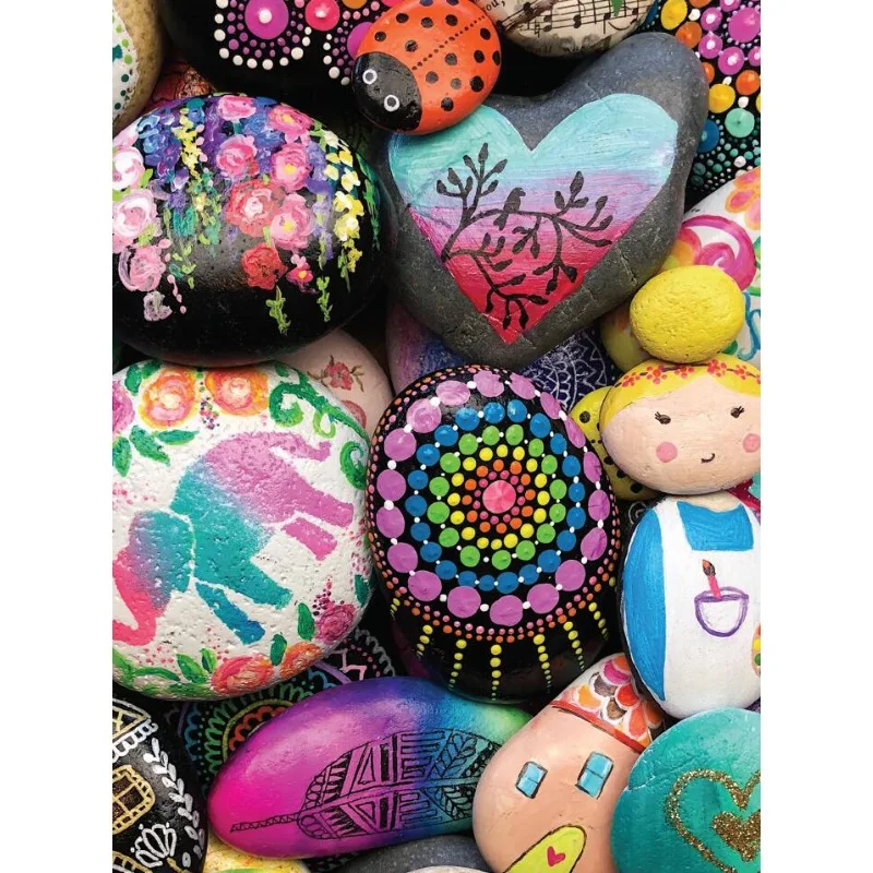 Rock Painting Handbook: The Art of Painting Stones for Fun DIY Crafts、Rock Painting for Beginners:、Fun DIY Crafts