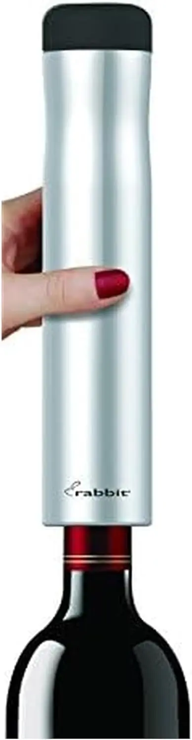

Automatic Electric Corkscrew - Hands-Free Wine Opener with Integrated Foil Cutter, Rechargeable Cordless Electric Bottle