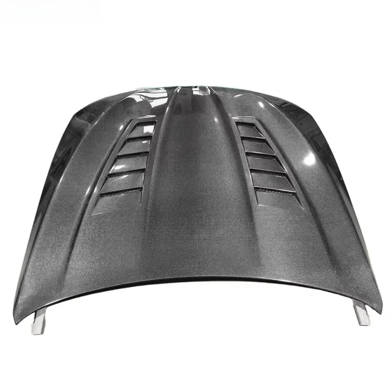 

For 5 Series F10 F18 M5 2009-2016 DTM Style Sports Carbon Fiber Engine Hood Arch Shaped Vacuum Molded Construction Easy