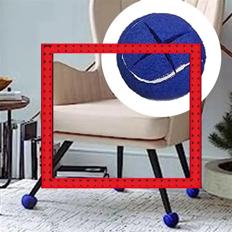 

Premium 16PCS Tennis Balls For Walkers Premium Tennis Balls For Furniture Legs And Hard Floor Protection