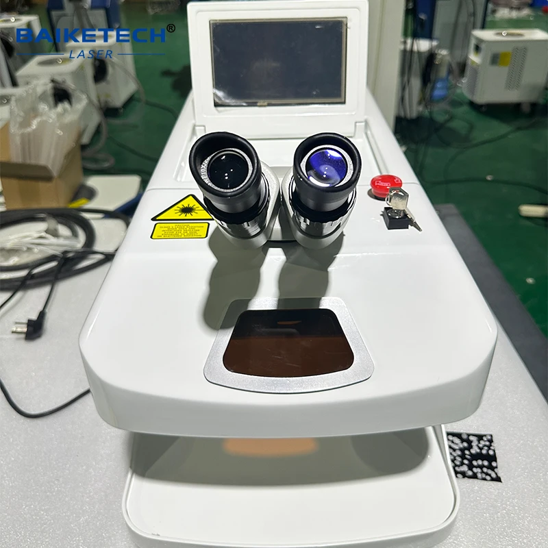 Portable 100w YAG Jewelry Welding Machine with CCD Camera for Gold Silver Steel Laser Welder