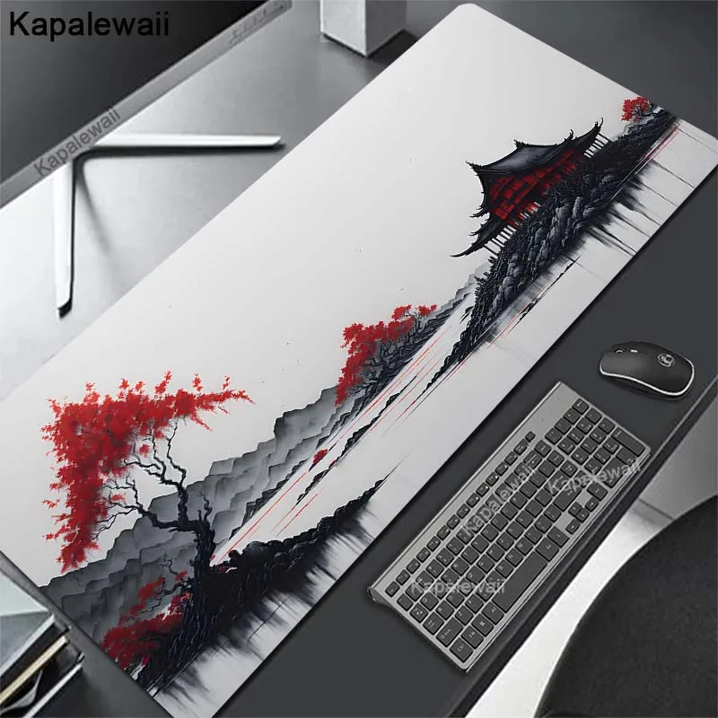 

Large Computer Mouse Pad Gaming MousePad Landscape Waterproof Leather Mouse Mat Gamer XXL Mause Carpet PC Desk Mat keyboard pad