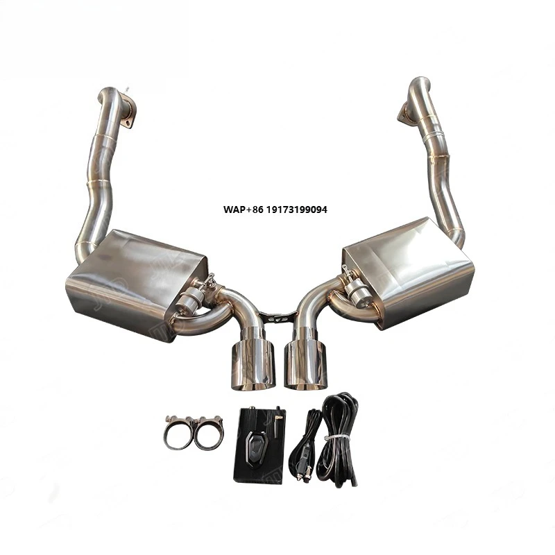 

High Performance Catback Exhaust System for 2013 981 Cayman Boxster S Stainless Steel Exhaust Pipe