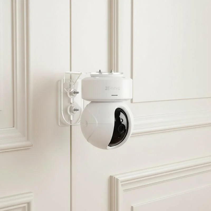 Wall-mounted Acrylic Stand Without Drilling Holes, Adjustable Angle Camera Base, Suitable For Smooth Walls