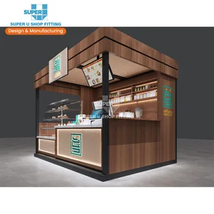 تصاميم كشك المقهى المخصص ، البيع بالتجزئة ، كشك مركز التسوق ، البيع ، المقهى ، حامل الكشك ، الديكور أفضل 10 بيع كشك مبيعات - رقم 1