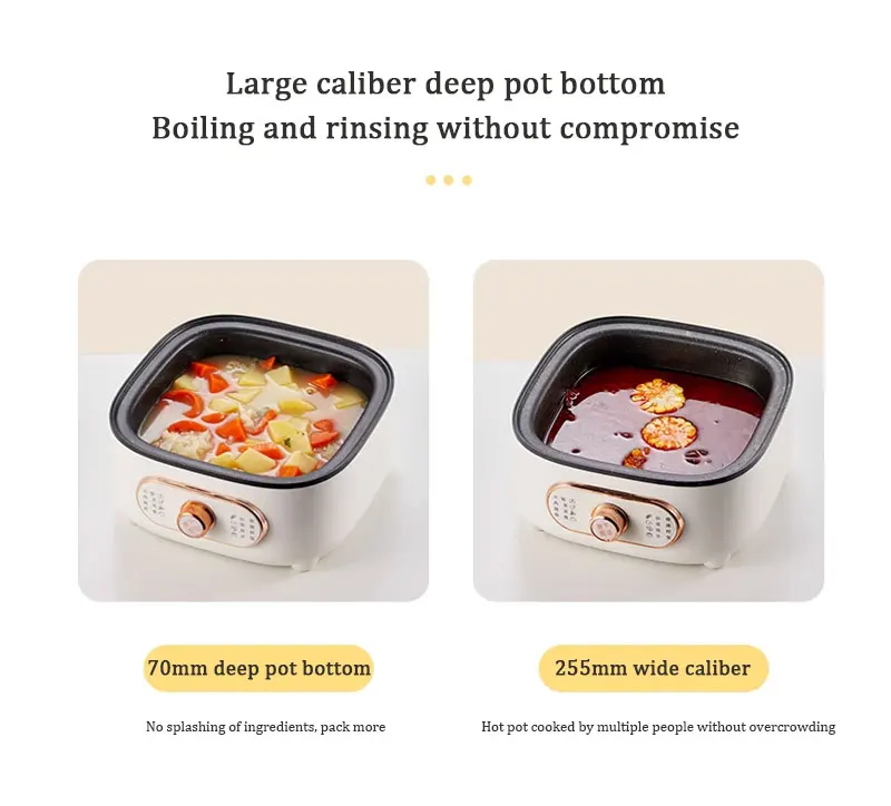 

Многофункциональная двухслойная электрическая пароварка для приготовления пищи