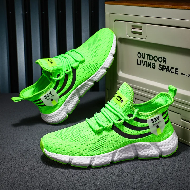 2026 Men\'s Running Shoes Sport Sneakers Breathable Outdoor Walking Shoes Large Size Women Summer Comfortable Unisex plus  Shoes