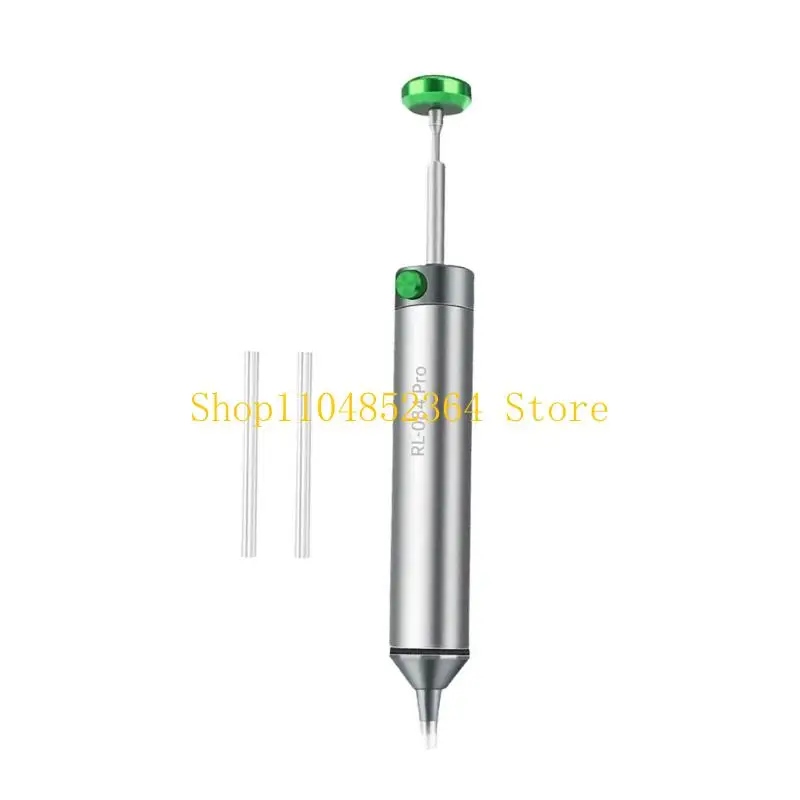 Aluminum Alloy Desoldering Pumps with Ergonomic Handle for Comfortable Use by DIY Enthusiasts and Electronic Engineers
