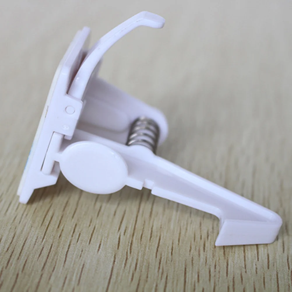 5 قطعة أقفال درج خزانة سلامة الطفل تركيب لاصق عادة فتح وظيفة لزجة قاعدة أقفال خزانة المفاتيح