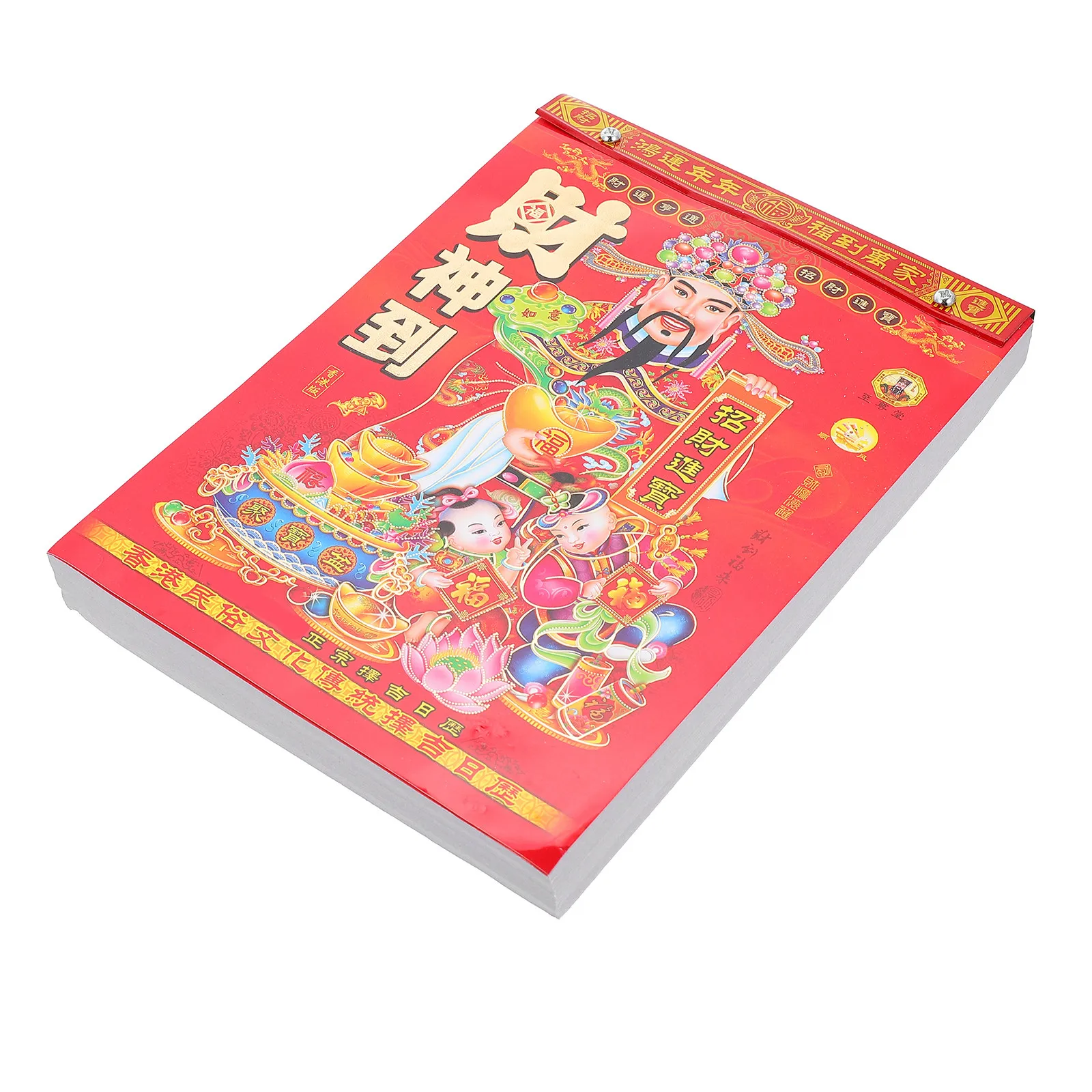 

2023 Chinese Lunar Calendar Tear-Off Hanging Wall Calendar Traditional Rabbit Year Design Thick Paper Crafted for Home Decor