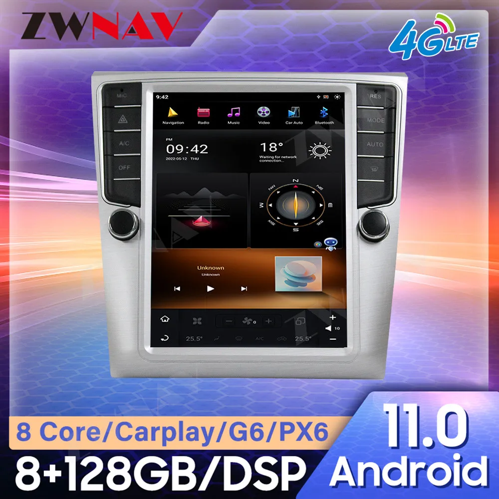 PX6 Android 11 carplay FOR VW Passat Magotan CC 2007-2015 8G128G DSP Car multimedia Player GPS Audio Radio Auto Stereo BT