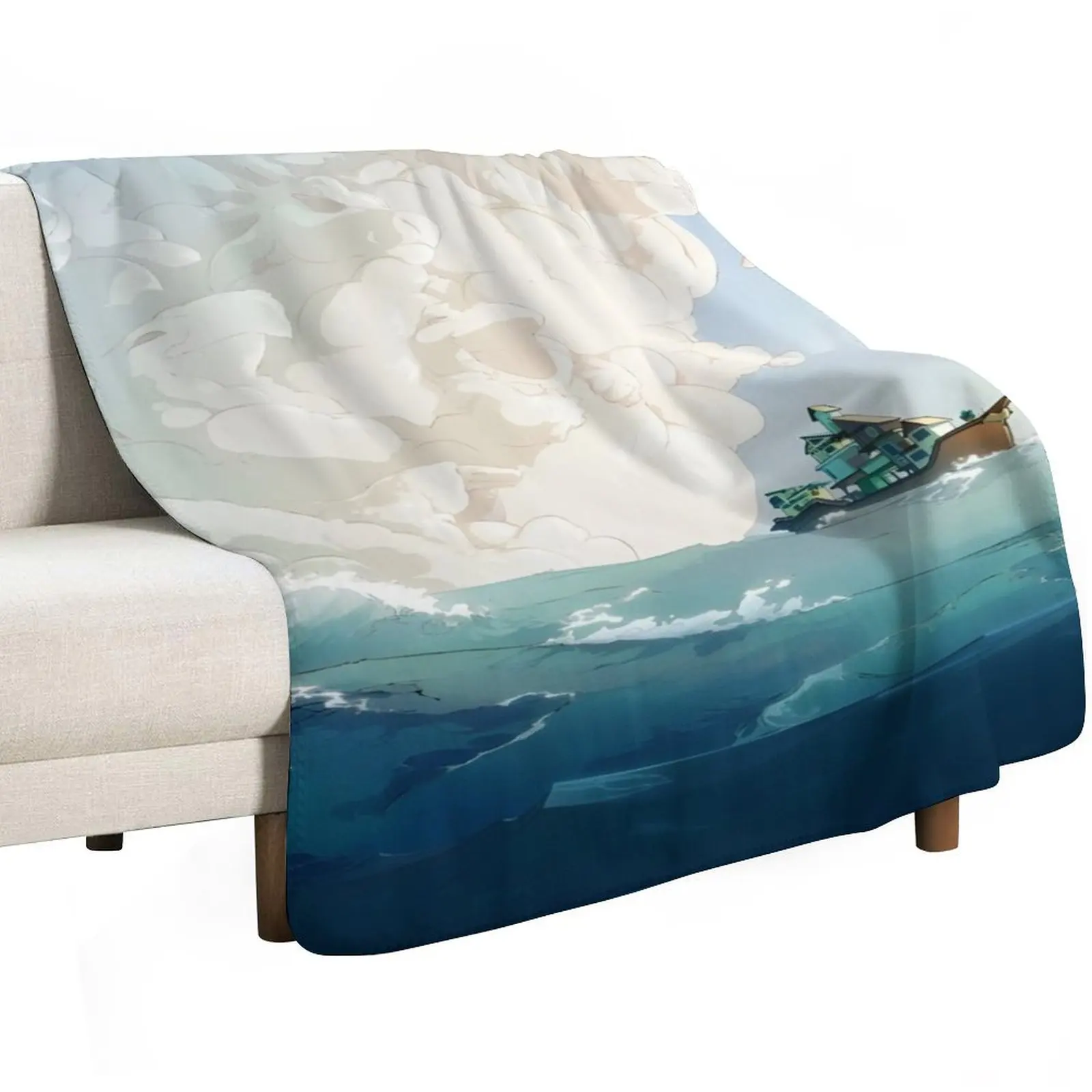 Spiritfarer - Cover Image Throw Blanket Sofa Throw Luxury Thicken Weighted Cute Soft Beds Plush Blankets