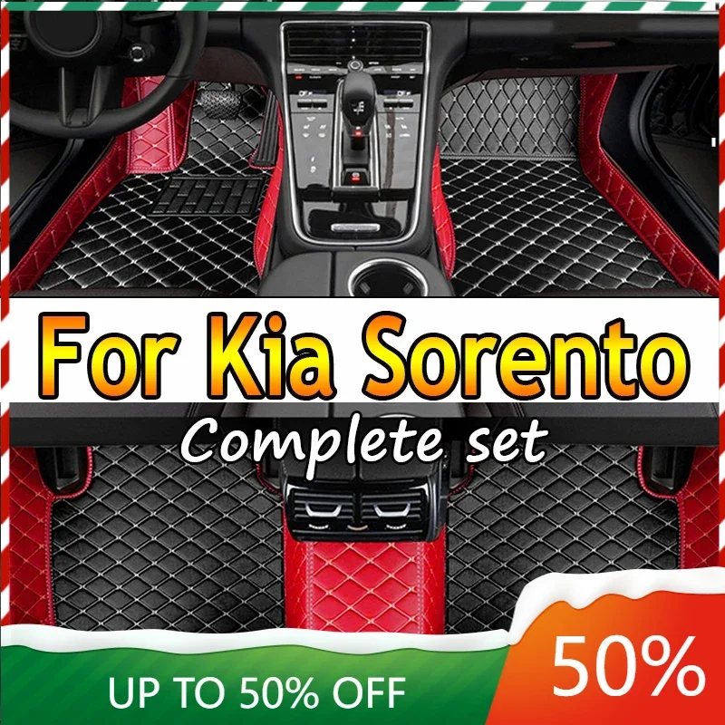 

Car Floor Mats For Kia Sorento Seven Seats 2009 2010 2011 2012 Custom Foot Pads Automobile Carpet Cover Interior Accessories