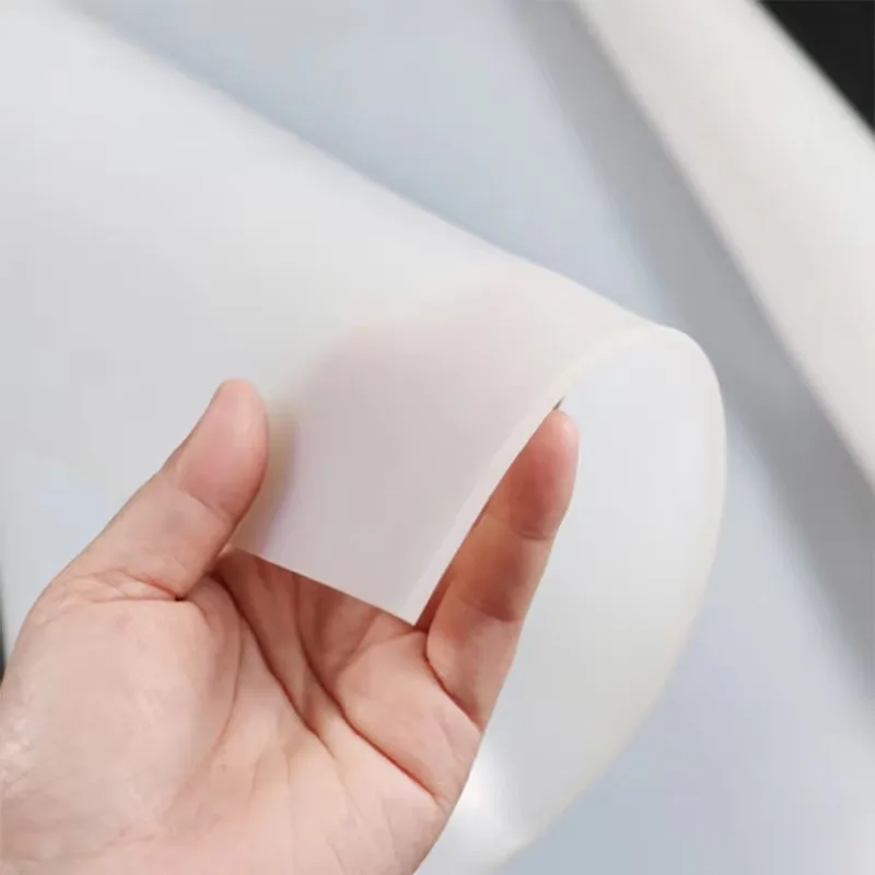 Silicone Gasket Sheet White Sheeting Pad Thickness 1/2/3mm High Temperature No Peculiar Smell Shock Absorption Silicone Pads