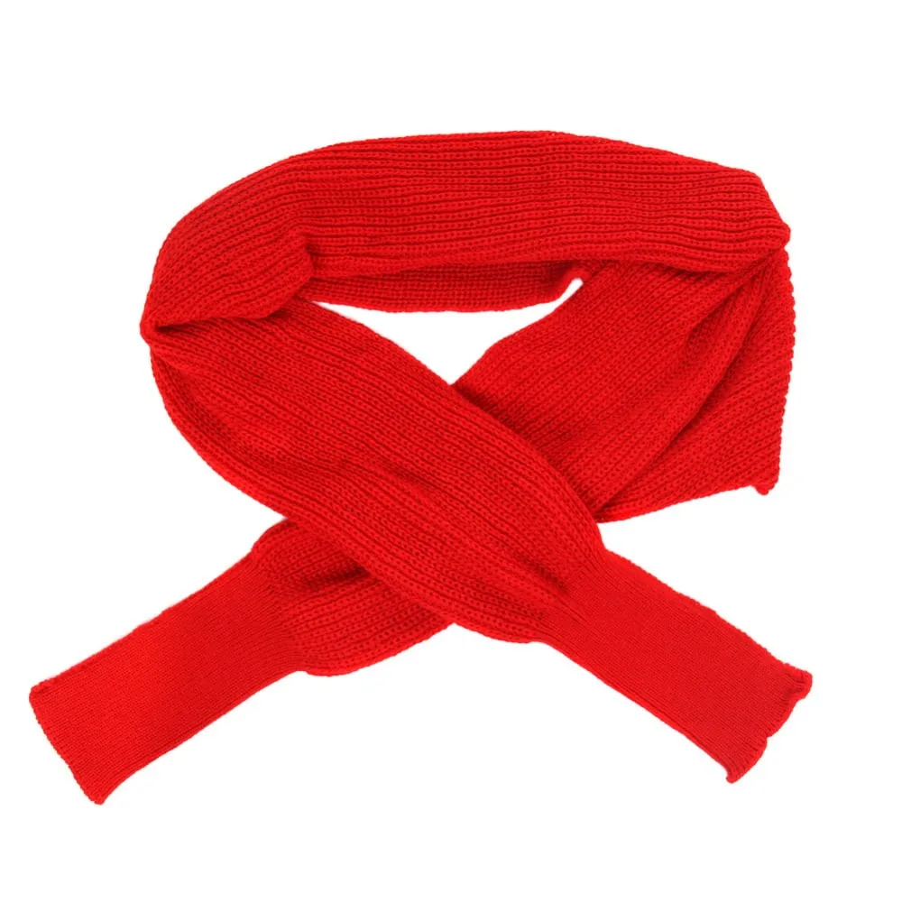 Women Knitted Sweater Tops Scarf With Sleeve Wrap Winter Warm Shawl Scarves