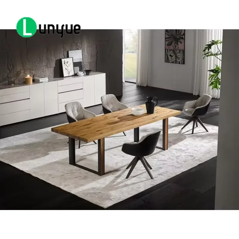 Modern Black Microfiber Dining Chair Grey Fabric Solid Wood Legs With Backrest Comfortable Home Kitchen Restaurant Furniture