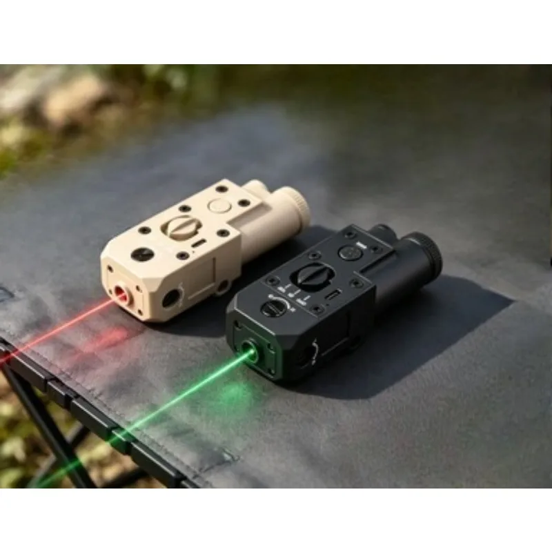 CQBL Nylon Red Green Positioning Aimer Under Mount Durable Adjustable Controllable Multi Gear Brightness