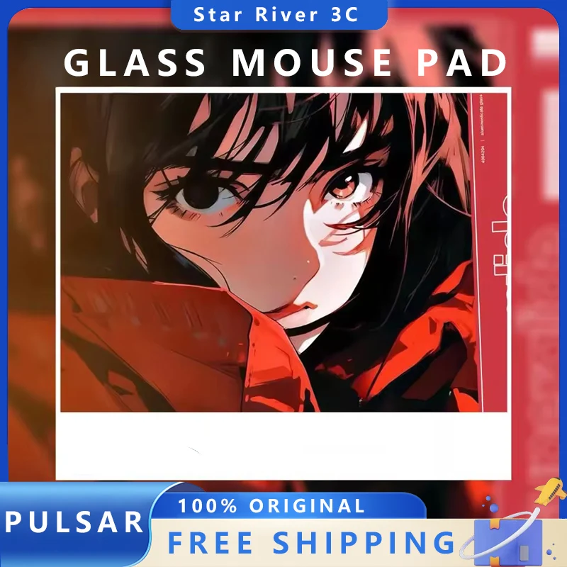 

Игровая мышь Pulsar SuperGlide Glass с полным покрытием, обновленная гладкая поверхность с покрытием, индивидуальные эргономичные игровые коврики для мыши FPS, копия