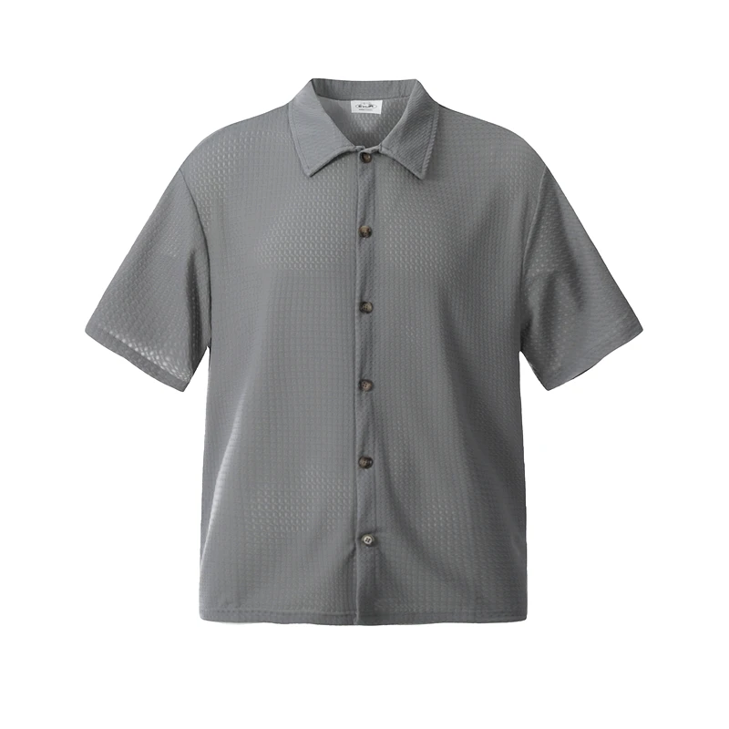 

GXFortune American Sle ort Sve irt мужское летнее свободное пальто для пар дышащее повседневное пальто с квадратным воротником