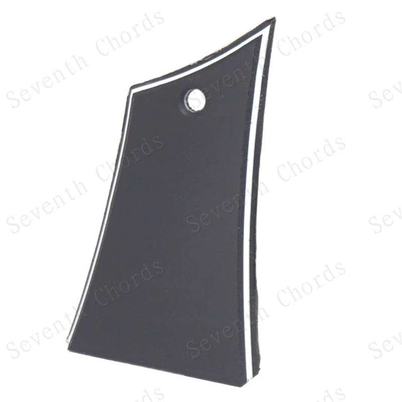 1 Pcs  Plastic Truss Rod Cover Plate For Guitar Replacement Black Guitar Accessories