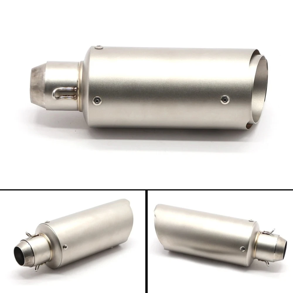 

Universal Slip-On Motorcycle Exhaust Muffler Pipe (38-60mm) - Tail Pipe Tips, Durable, Ex Factory Price