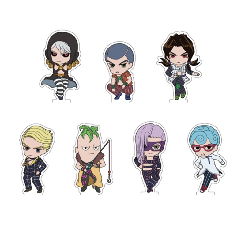 

Игра Anasui Jolyne Kujo Kujou Joutarou Costello, отчет по погоду, акриловая подставка, кукла, аниме-фигурка, модель, тарелка, игрушка для косплея в подарок