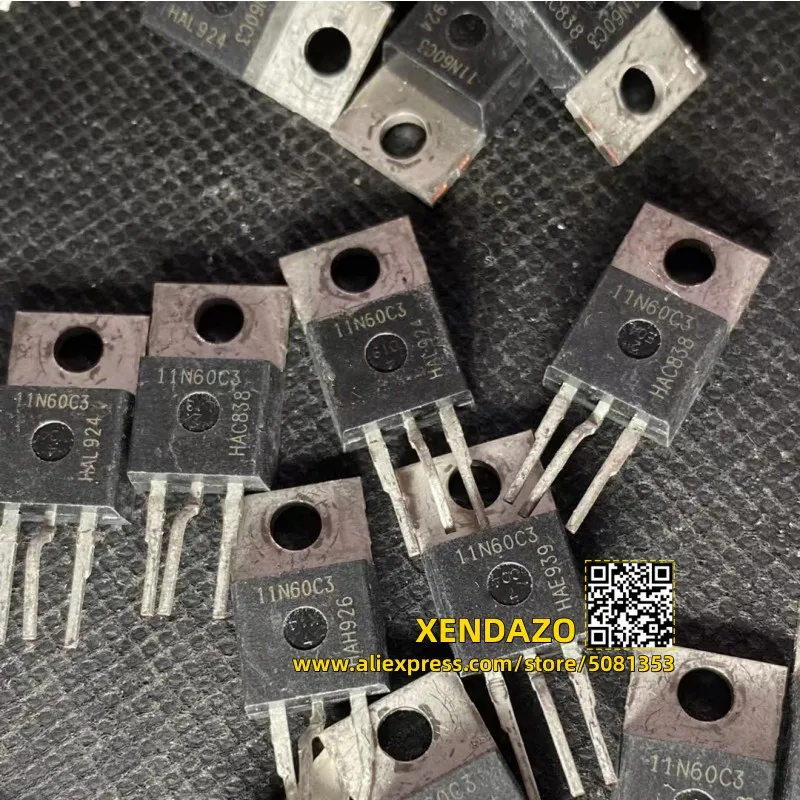 10PCS SPP11N60C3 11N60C3 11A 650V TO-220 POWER MOSFET