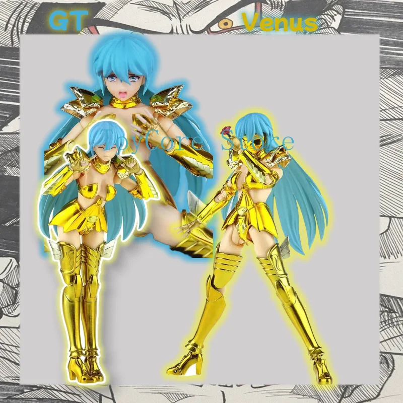 

In Stock GT Divine Contract Female Pisces Action Figure Saint Cloth Myth of Saint Seiya18cm Collectible Gift