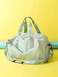 Swimming Bag Women's Dry Wet Separation Fitness Bag Men's Large Capacity Sports Storage Bag Travel Waterproof Hand Luggage Bag
