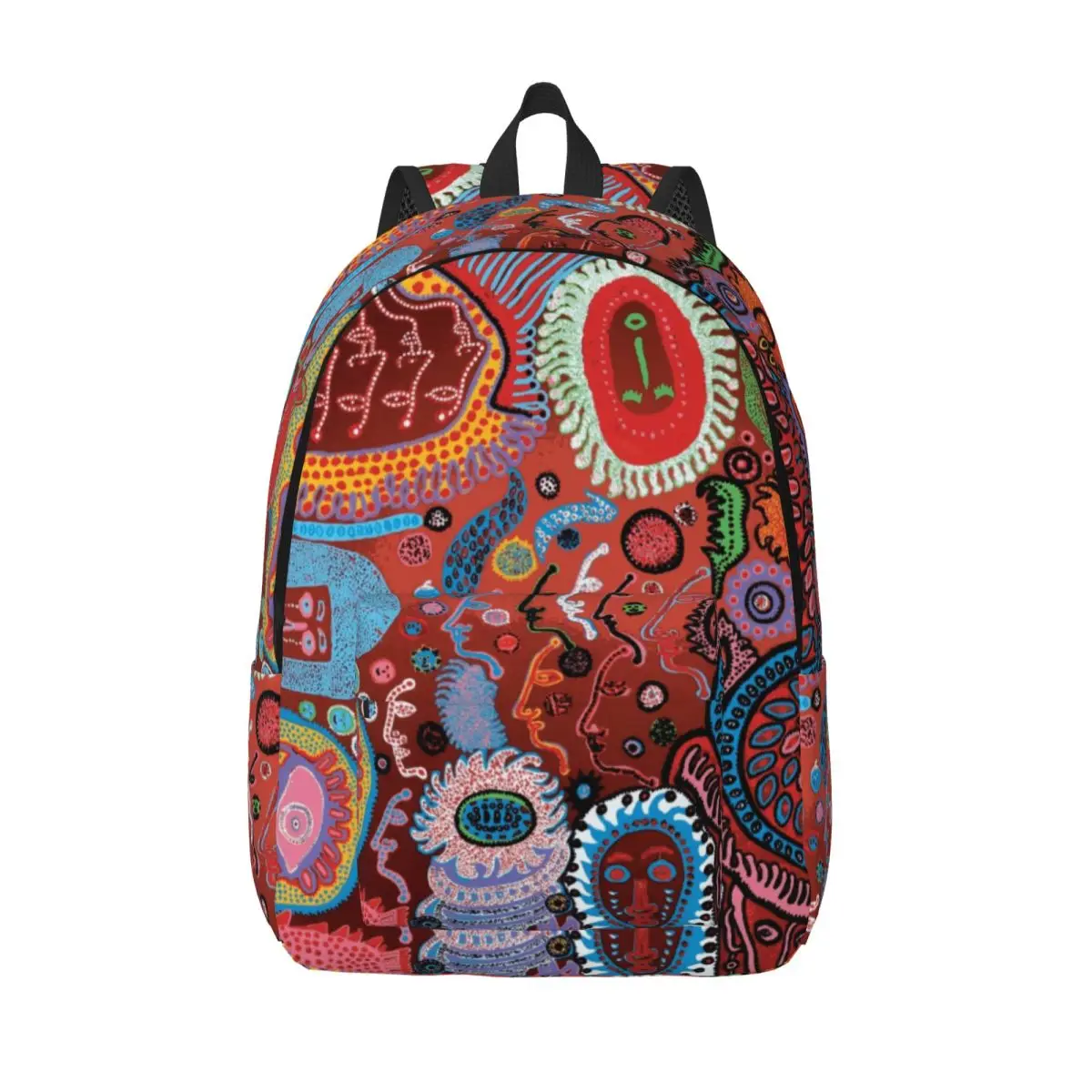 

Yayoi Kusama Fungus Backpack for Boy Girl Kids Student School Bookbag Polka Aesthetic Daypack Kindergarten Primary Bag Gift