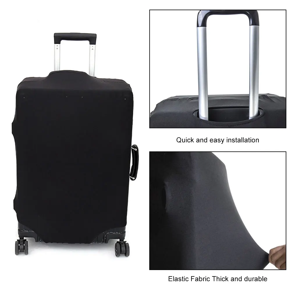 Travel Luggage Suitcase Cover Elastic Protective Cover Suitable for 18 to 28 inch Suitcase Case Dust Cover Travel Accessories