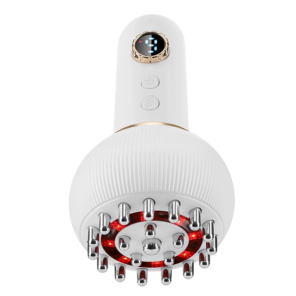 

Электрический массажер для тела с 9 режимами, функцией Гуаша, микротоками и горячим компрессом для похудения и расслабления