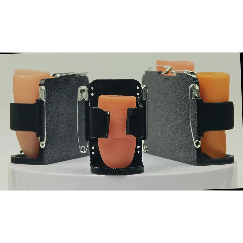 Multi-Slot Thumb Tip Holder Magic Tricks Accessories for Magician Store Various Size Thumb Tips Close-up Stage Magia Props