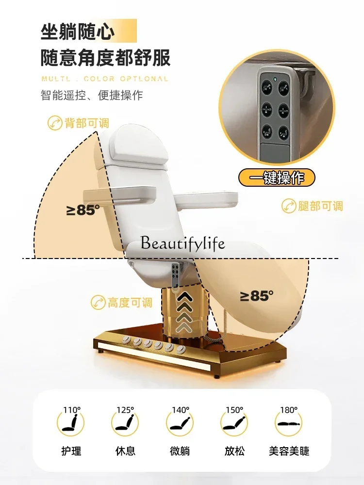 Electric Beauty Salon Dedicated Medical Massage Multifunctional Physiotherapy Bed