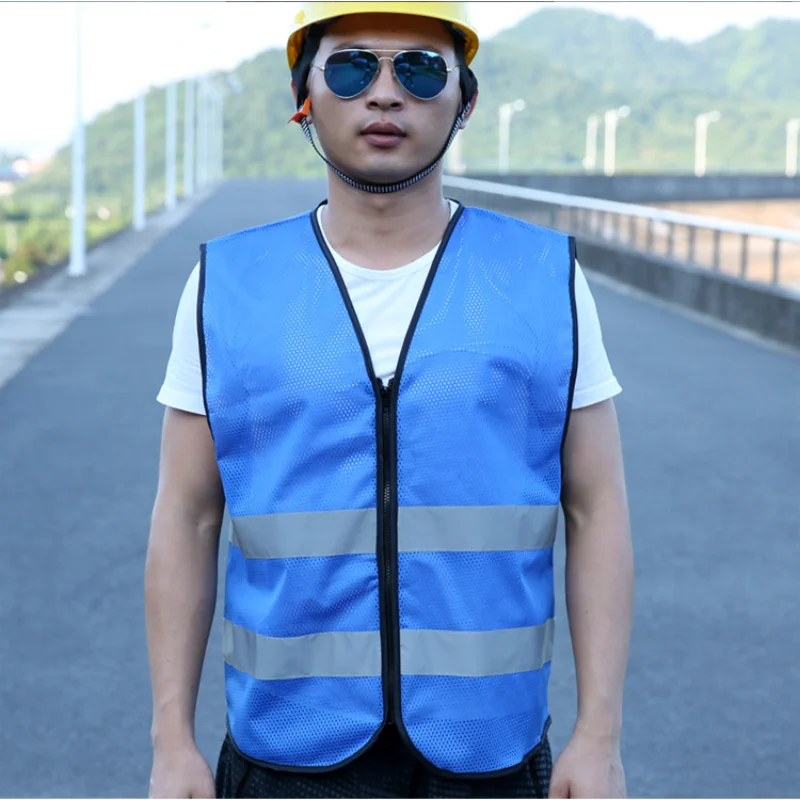 High Visibility Car Reflective Safety Ves Strip Vest Reflective Strip Vest Car Emergency Reflective Vest Fluorescent Mesh