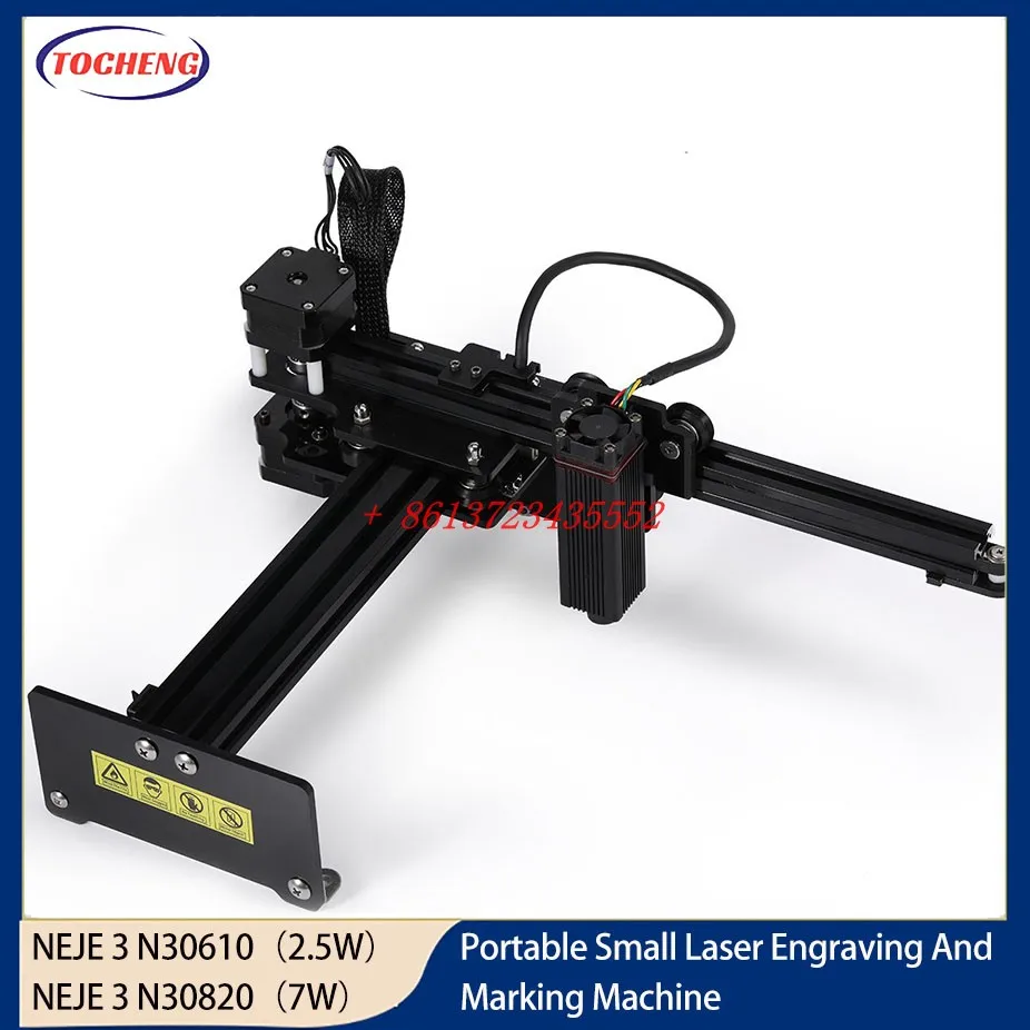 NEJE CNC 2.5W 7W Laser Engraver Machine Wood Cutter,  Mini 3D DIY Printer LightBurn GRBL Router Bluetooth Control