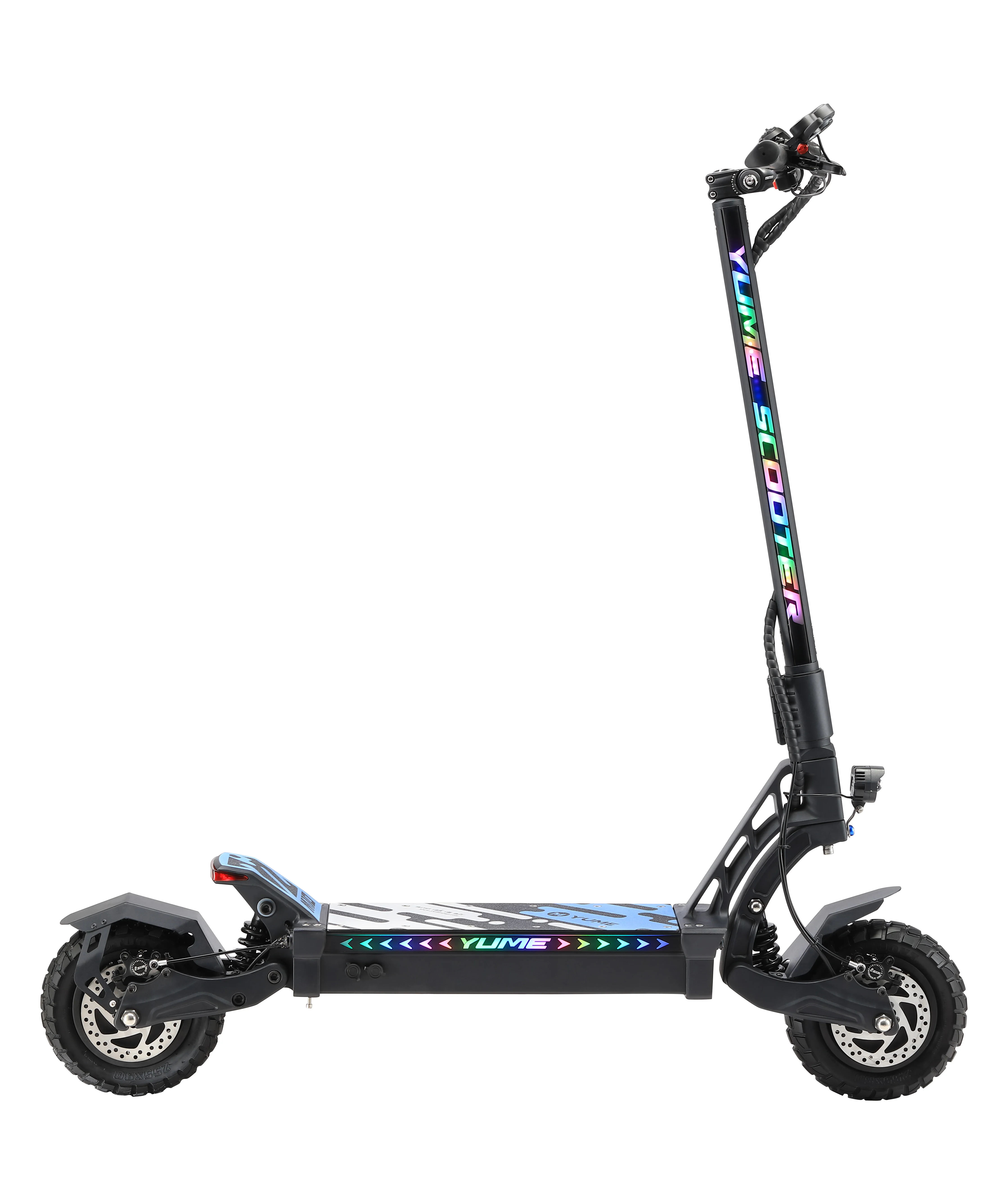 YUME M10 Electric Scooter With 2000w/2400w Dual Motor New Arrival 10inch Road Tire Foldable 70km/h Speed Adult Scooter US Stock