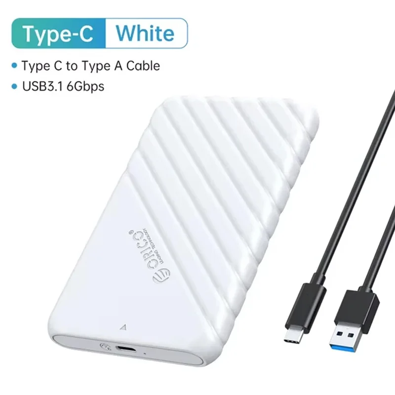 ORICO 2.5 SATA to USB 3.0 Type-C HDD Enclosure 6TB