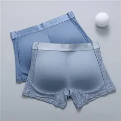 Glúteos levantados sin rastro, glúteos falsos, ropa interior para hombres con forma de látex de ángulo plano, levantando glúteos y levantando glúteos