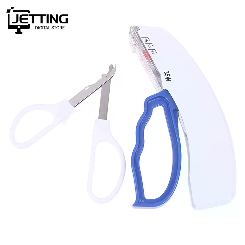 ✍ 縫合ステープラー針除去器医療用皮膚ステープラー縫合ステープラー手術専用皮膚縫合機手術に適しています