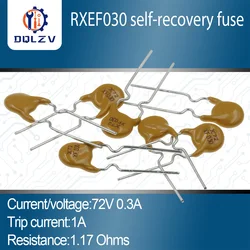 72V 0.3A 300MA PPTC Resettable Fuse RXEF030 XF030 Pitch 5mm