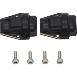 Redcat Ascent 18 Diff Cover, 15g Black Coating Brass Diff Cover for 1/18 RC Crawler Redcat Ascent 18 Upgrades Parts