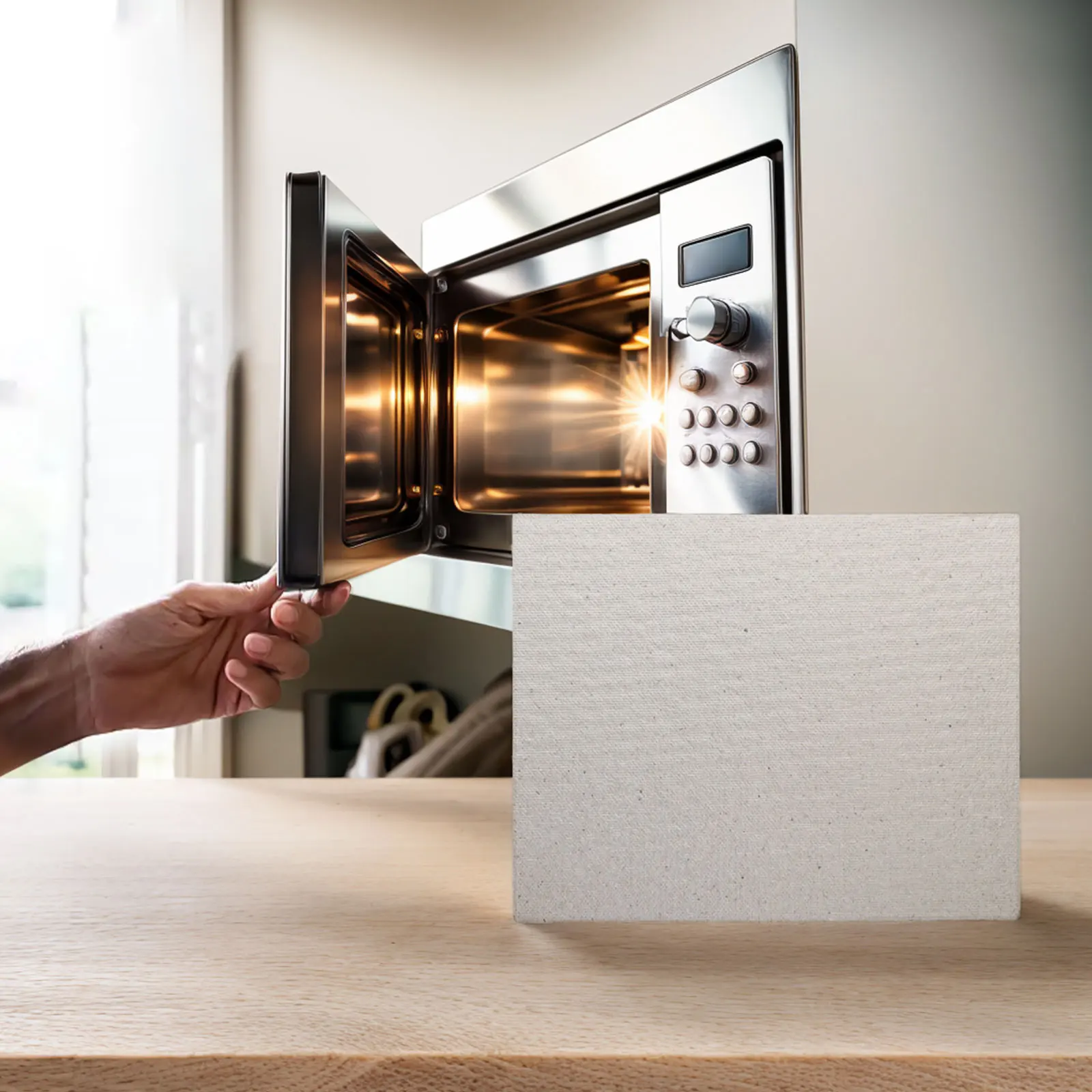 Appliance Repair Mica Waveguide Sheet Mica Sheet High Temperature Insulation Prevents Burning Prolongs Lifespan