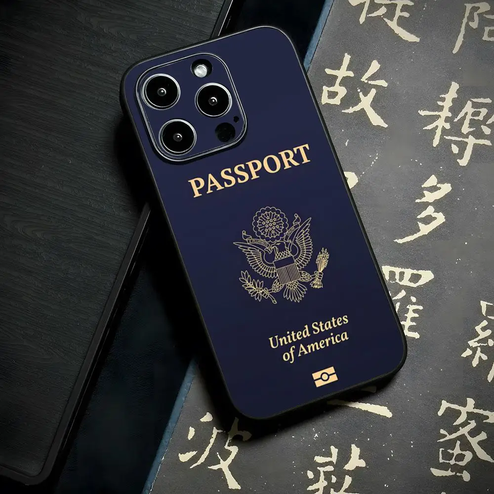 Morocco Passport Phone Case for Fashion iphone 15 12 14 se 2024 2022 pro max 11 13 xr x xs mini plus hot anime funda shell cover