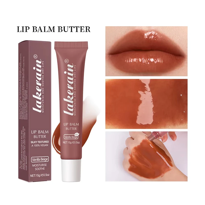 Baume à lèvres cristallin, beurre hydratant, brillant à lèvres, huile, gelée, brillant à lèvres liquide, rouge à lèvres, teinte à lèvres, sucre brun, cerise, rose, soin des lèvres, baume